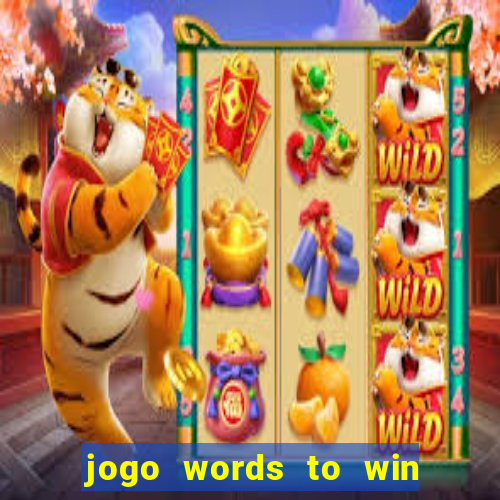 jogo words to win paga mesmo